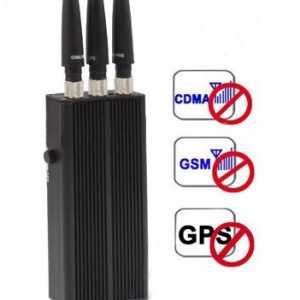 3-band portable gps gsm 3g jammer cjm03pt01