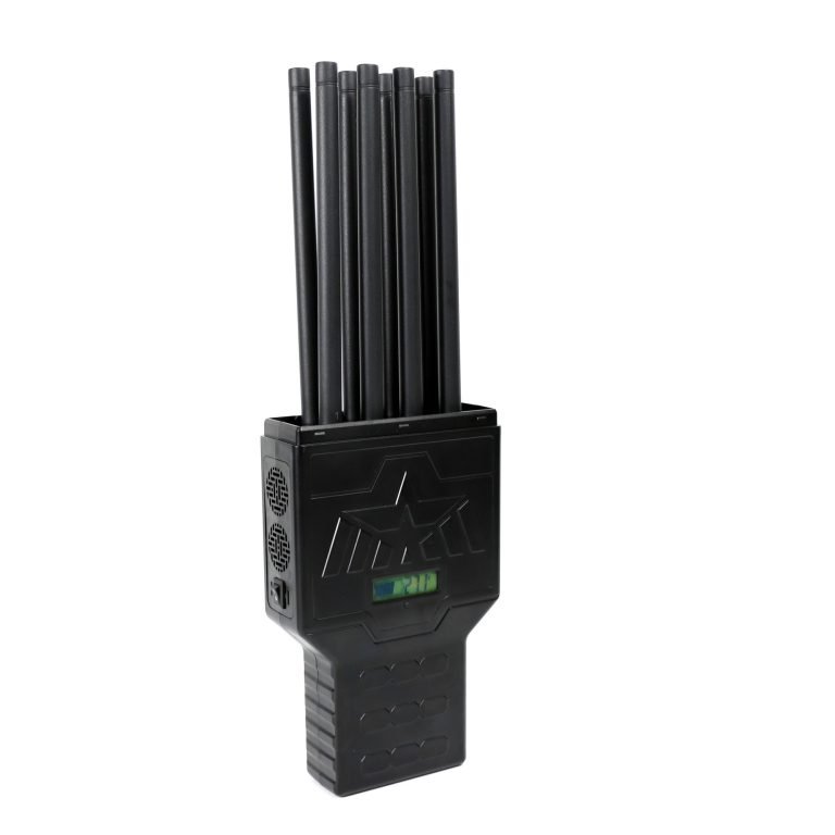 handheld 8-band mobile phone gps wifi jammer large battery cjm08pt01