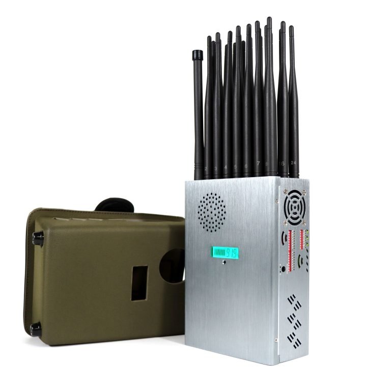 car cell phone jammer portable 24 antenna cjm24pt01