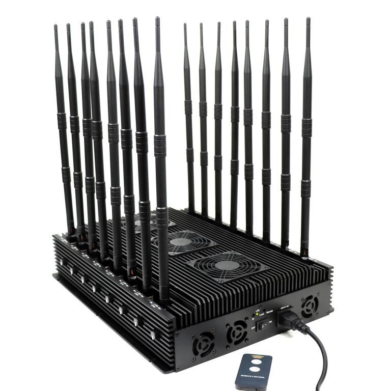 cellular jammer device with 16 antennas cjm16dt01
