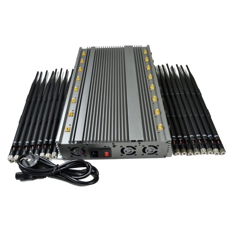 high power 16-band cell phone jammer device cjm16pt01