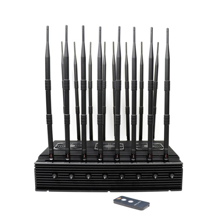 mobile network signal jammer with 16 antennas cjm16dt01
